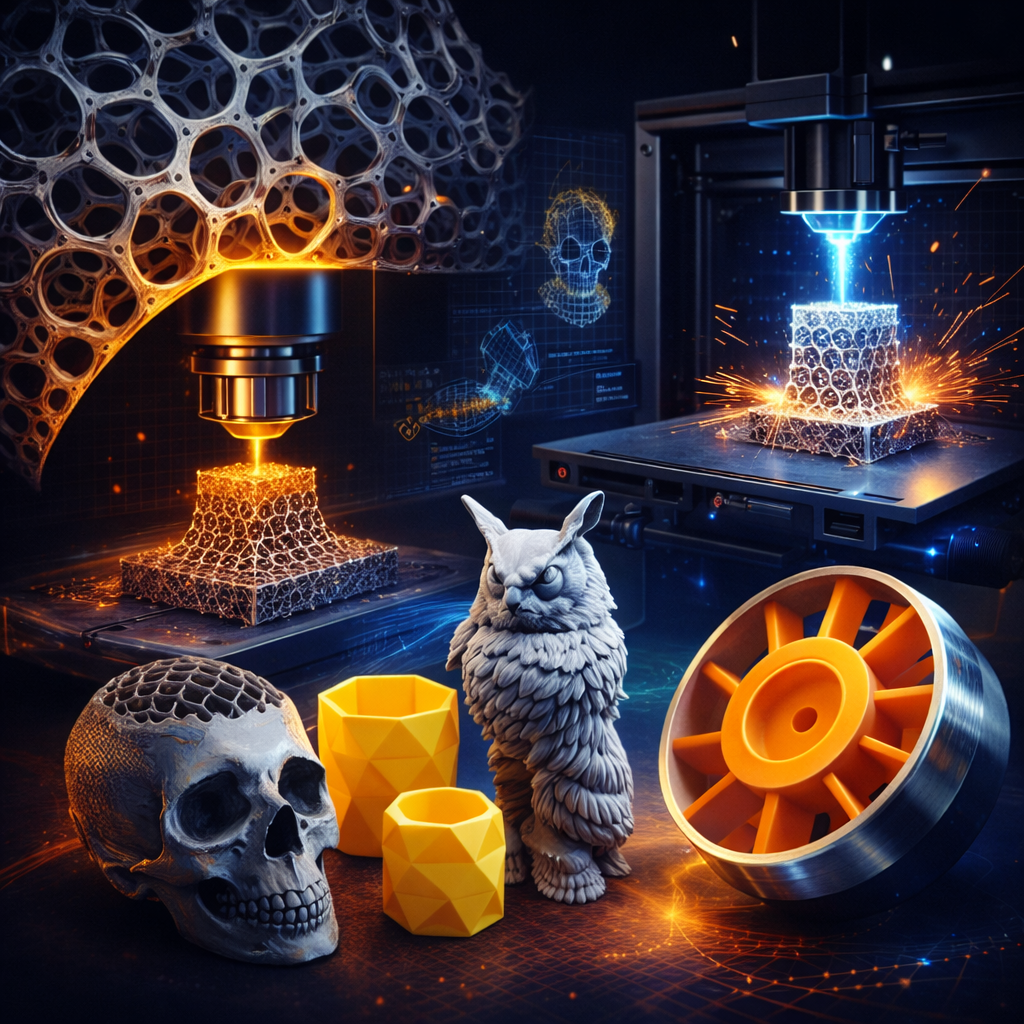 Additive Manufacturing and Rapid Prototyping service visual